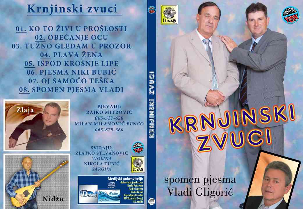 Krnjinski Zvuci - ALBUM kompletan - Spomen pjesma Vladi